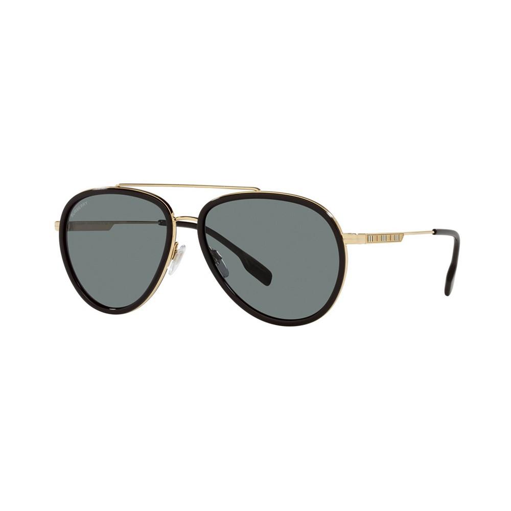 Burberry Men's Polarized Sunglasses, BE3125 Oliver