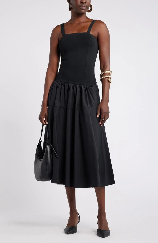 Nordstrom House of Aama Lana Mixed Media Dress 7