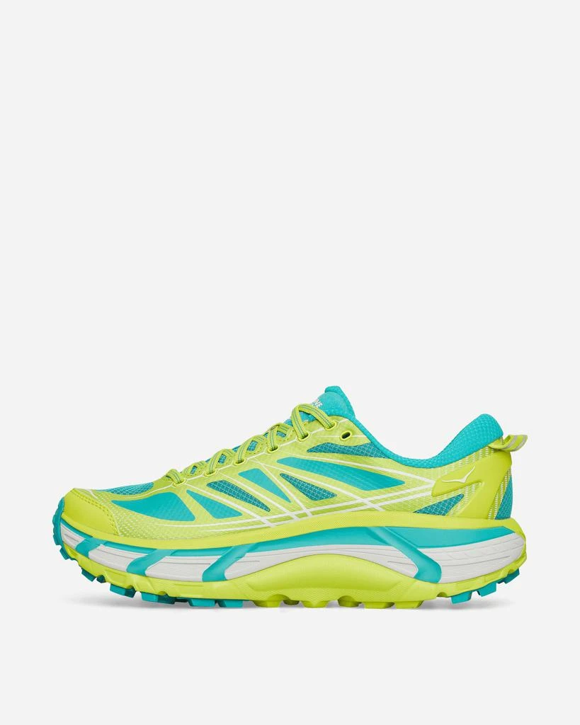 Hoka One One Mafate Speed 2 Sneakers Hoka Citrus / Electric Aqua 3