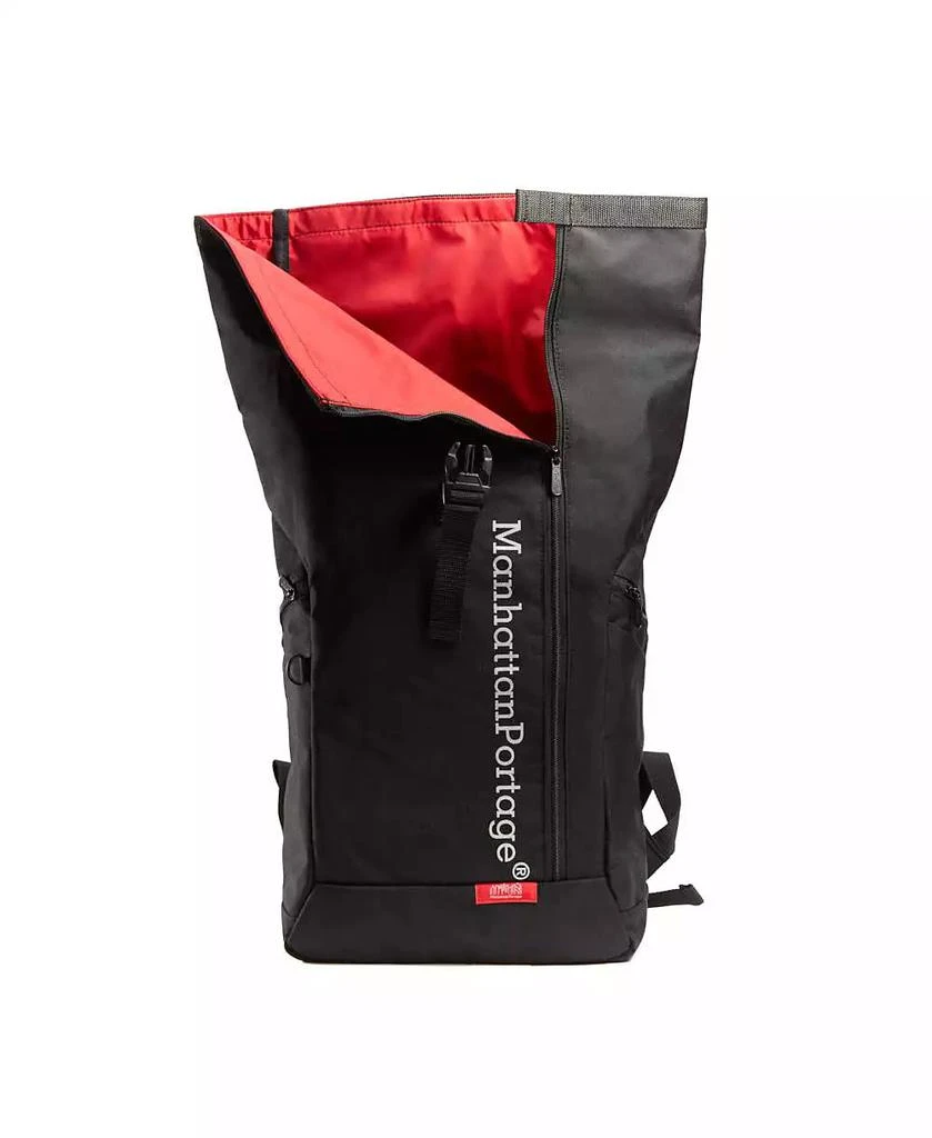 Manhattan Portage Reflective Pace Roll Top Buckle Backpack 4