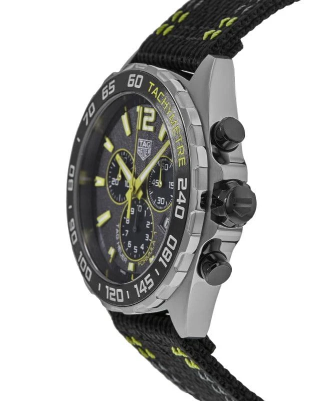TAG Heuer Tag Heuer Formula 1 Quartz Chronograph Grey Dial Nylon Strap Men's Watch CAZ101AG.FC8304-SD 3