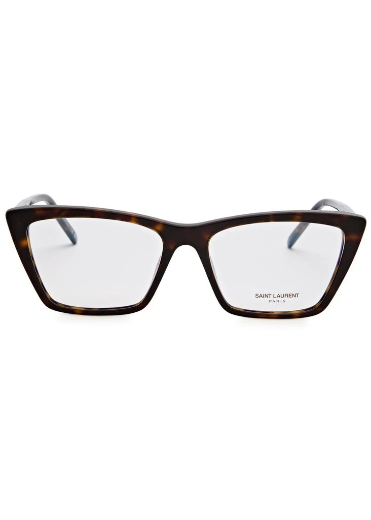 Yves Saint Laurent Mica thin cat-eye optical glasses 2