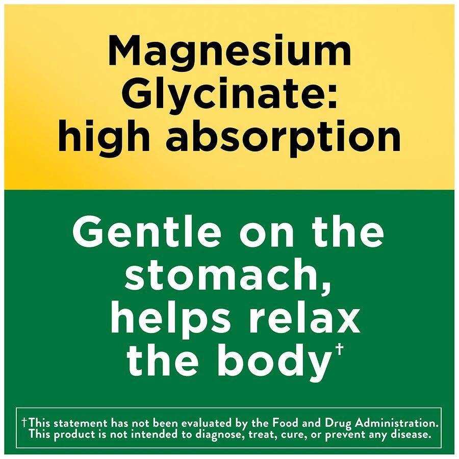 Nature Made Magnesium Glycinate 200 mg Capsules 8