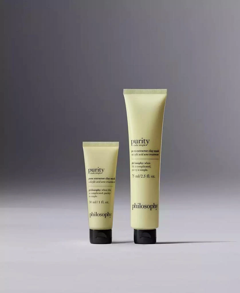 philosophy Purity Made Simple Pore Extractor Exfoliating Clay Mask, 2.5 oz 7