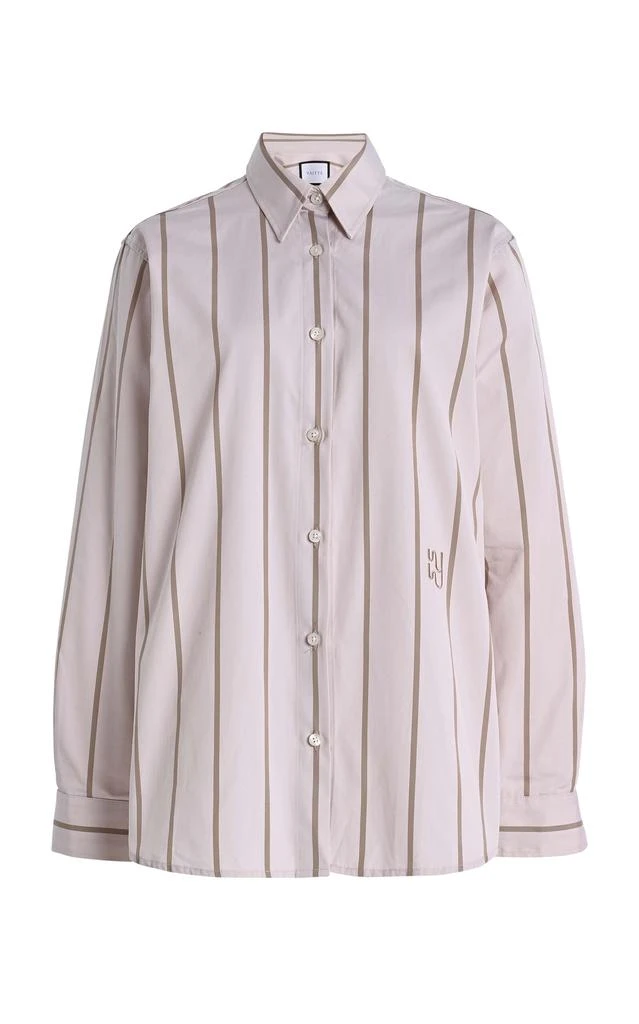 YAITTE YAITTE - Exclusive Buoy Cotton Shirt - Neutral - L - Moda Operandi 1