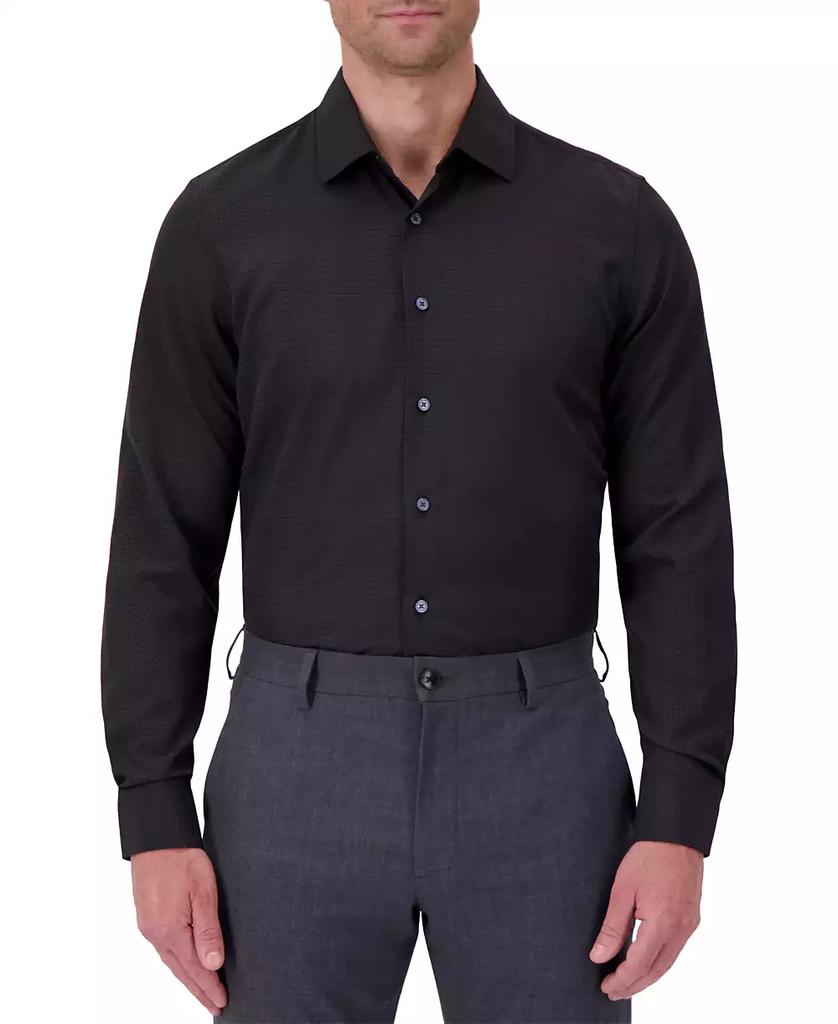 Report Men's Slim-Fit Tonal-Print Shirt