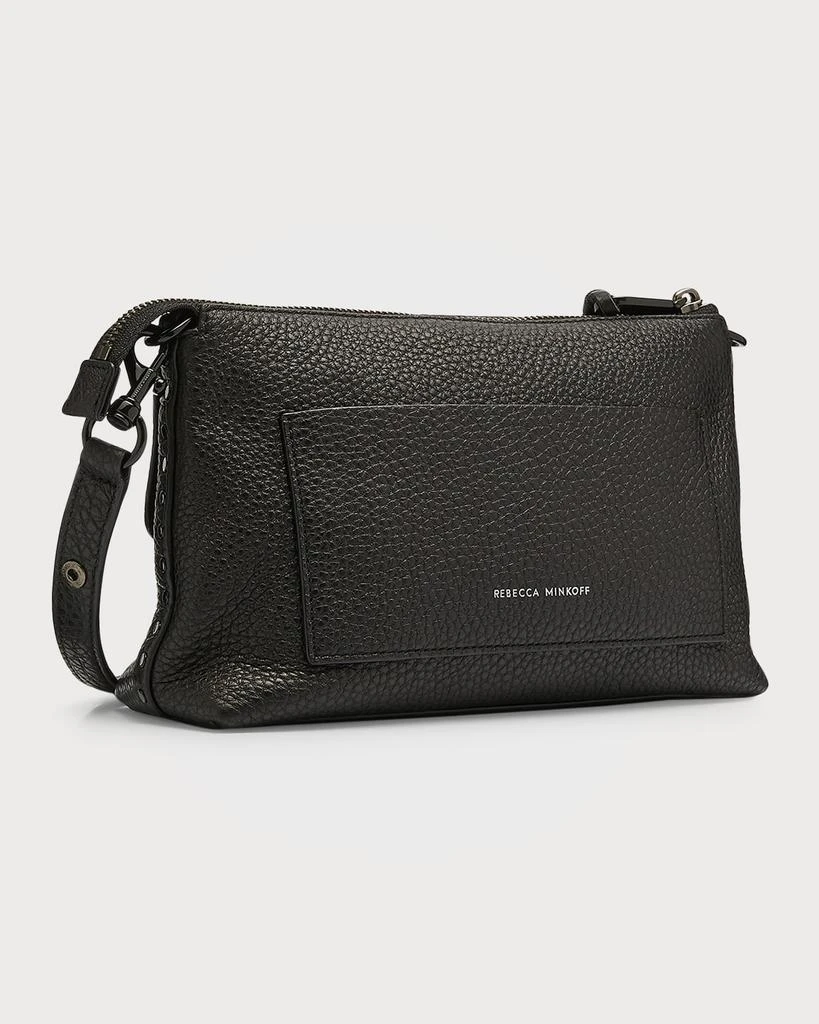Rebecca Minkoff Darren Zip Leather Crossbody Bag 6