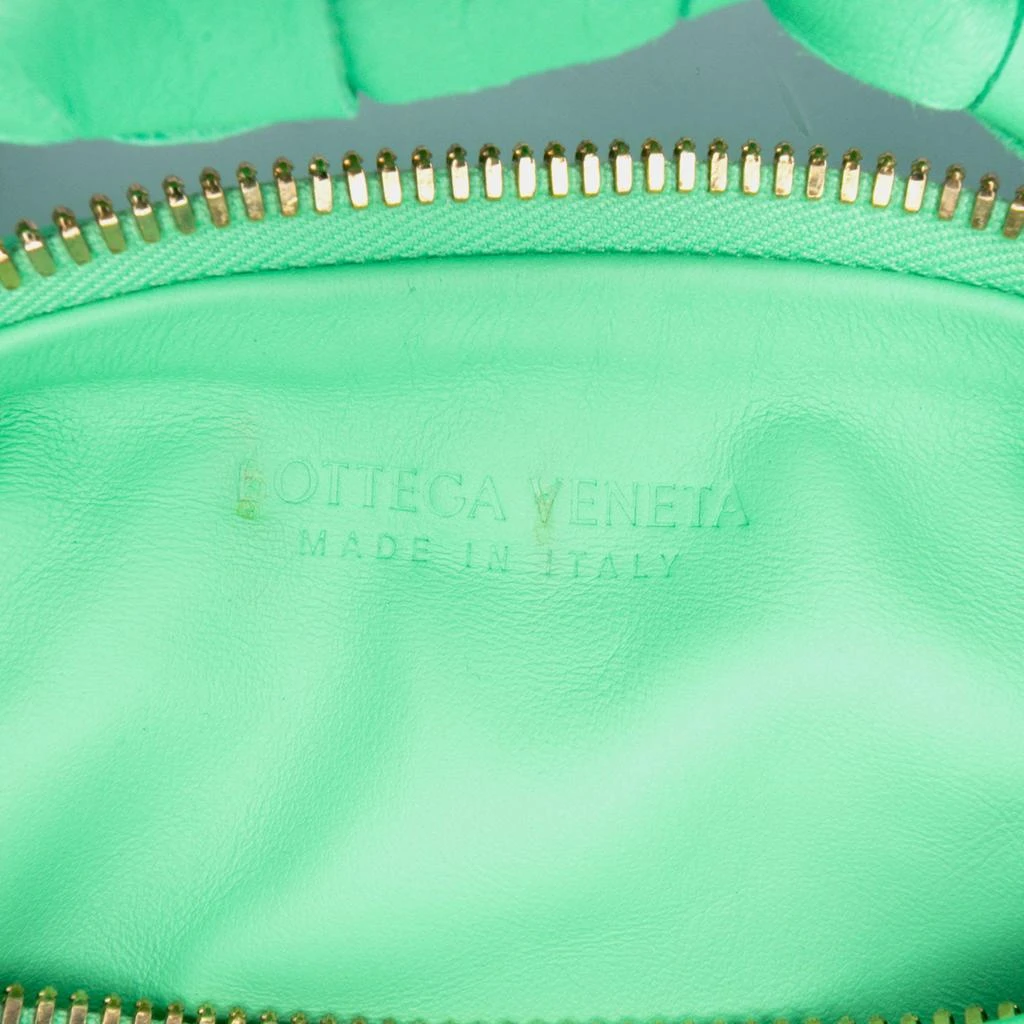 Bottega Veneta Bottega Veneta Green Mini Nappa Intrecciato Jodie 8