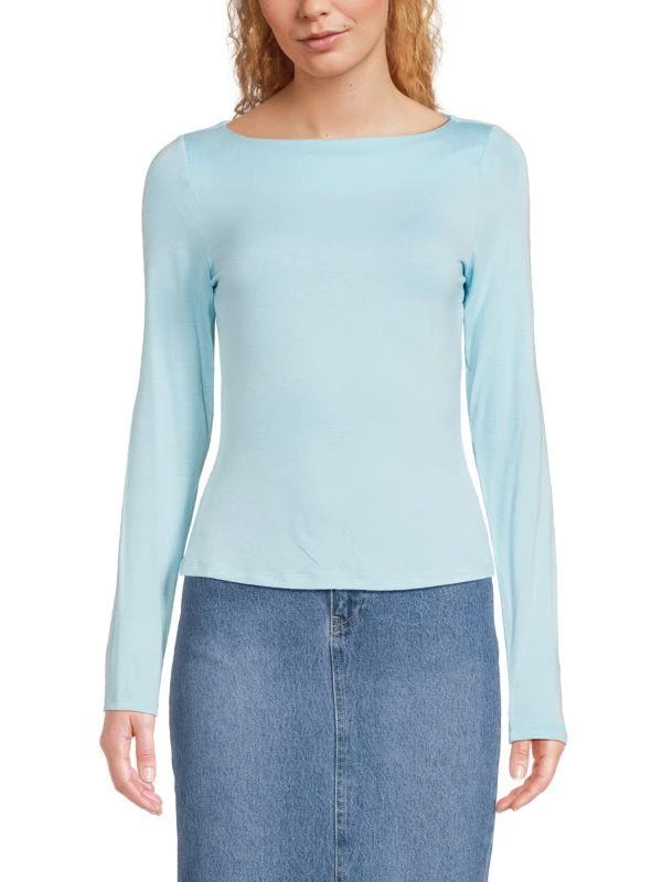 Lea & Viola Boatneck Top 1