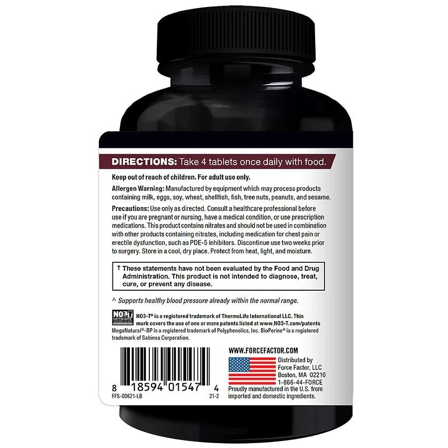 Force Factor Total Beets Tablets 5
