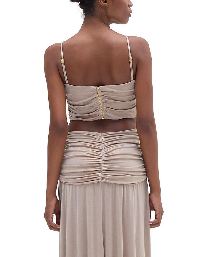 PatBO Dune Waist Cutout Evening Gown