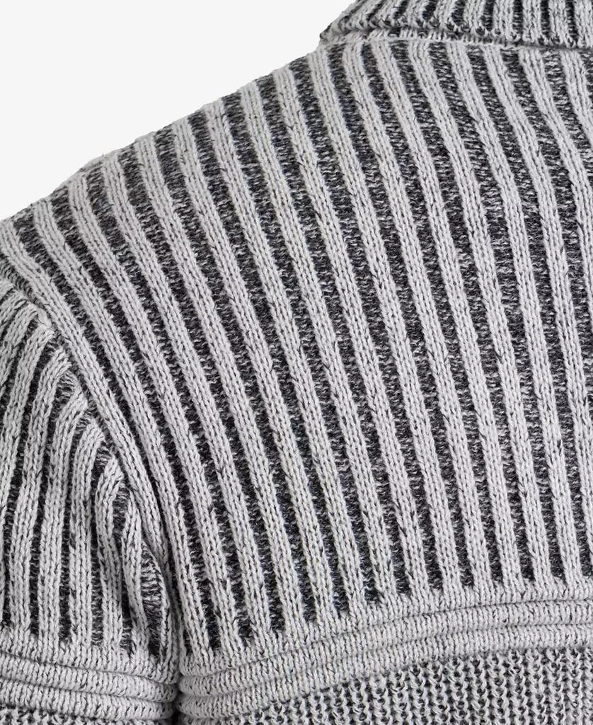 X-Ray Men's Ribbed Pattern Turtleneck Sweater 10