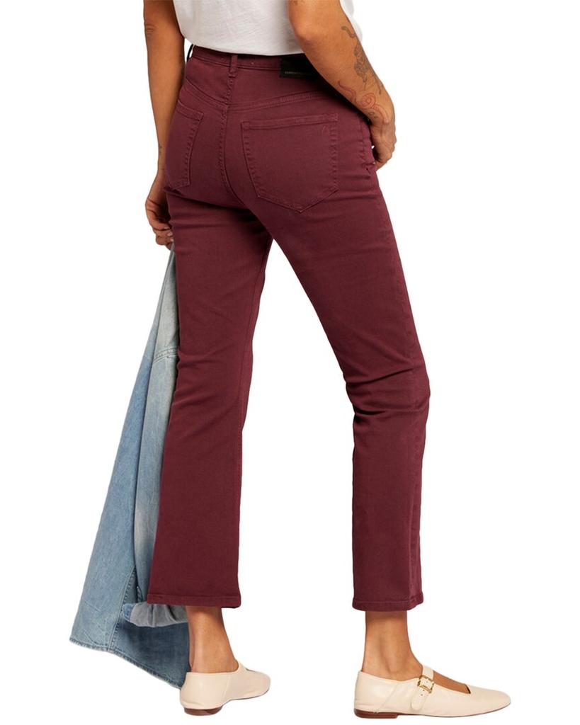 Current Elliott Current/Elliott The Boulevard Truffle Crop Bootcut Jean