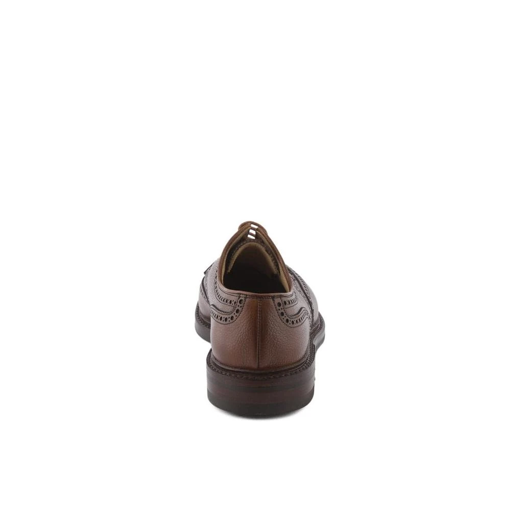 Crockett & Jones Pembroke Tan Scotch Grain Calf Laced Up Derby Shoe 3