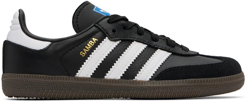 adidas Kids Little Kids Black Samba OG Sneakers