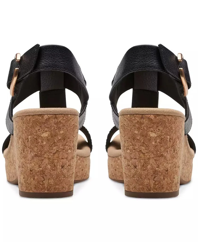 Clarks Giselle Style Wedge Heel Platform Sandals 3