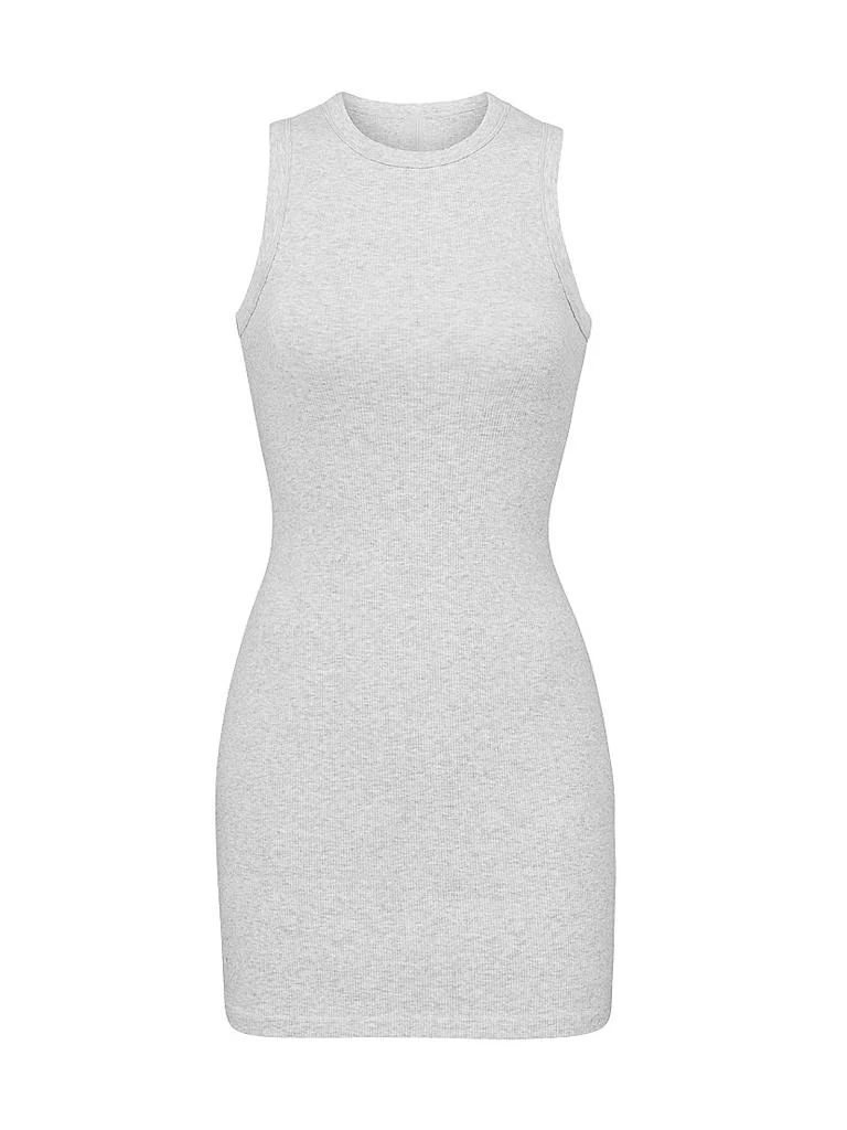 SKIMS Cotton Rib Tank Dress 1