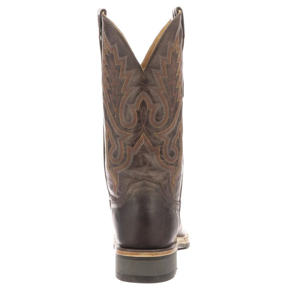 Lucchese Rusty Embroidery Round Toe Cowboy Boots 3