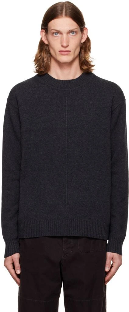 Joseph Gray Soft Wool Sweater 1
