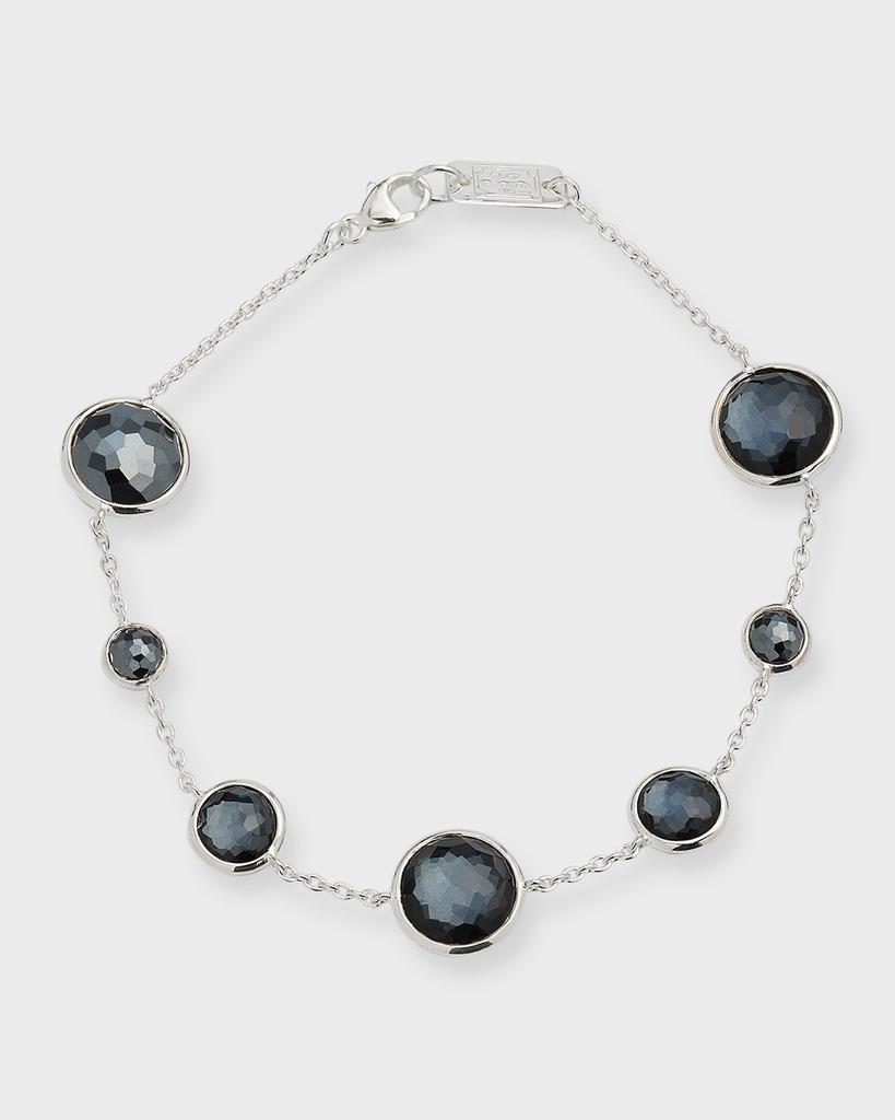 Givenchy Silver Tone Crystal Flex Bracelet - JEWELRY