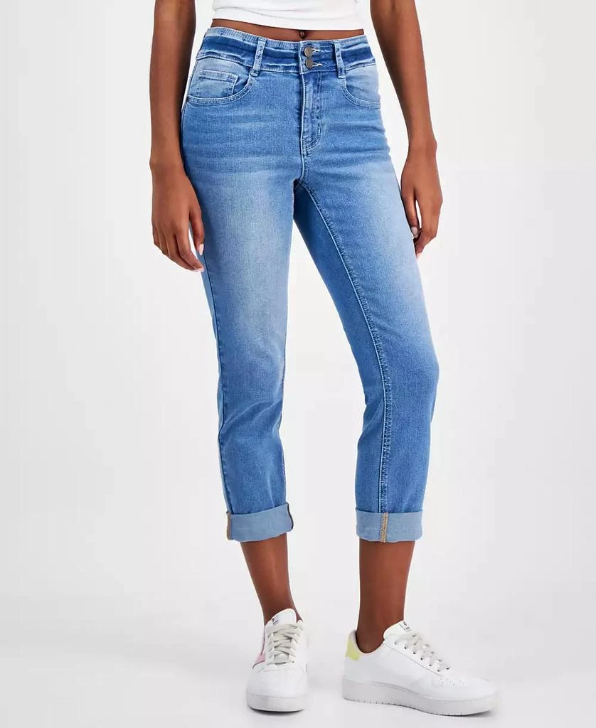 Dollhouse Juniors' Cropped Cuffed Skinny Jeans 3