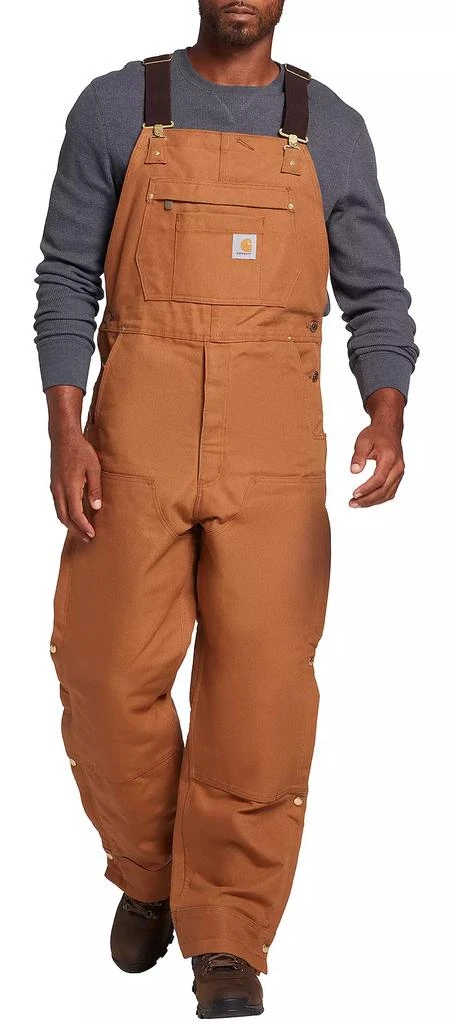 Carhartt Carhartt Men
s Loose Fit Firm Duck Insulated Bib Overalls