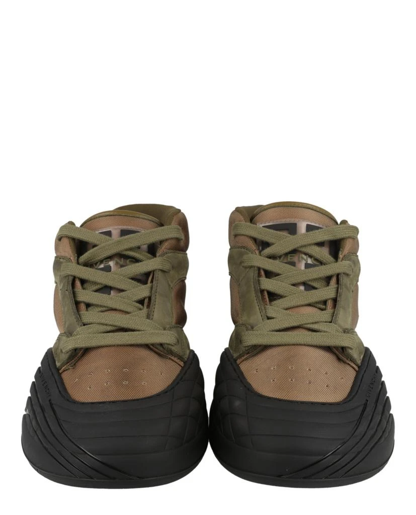 Givenchy Suede Trimmed Mid-Top Sneakers 5