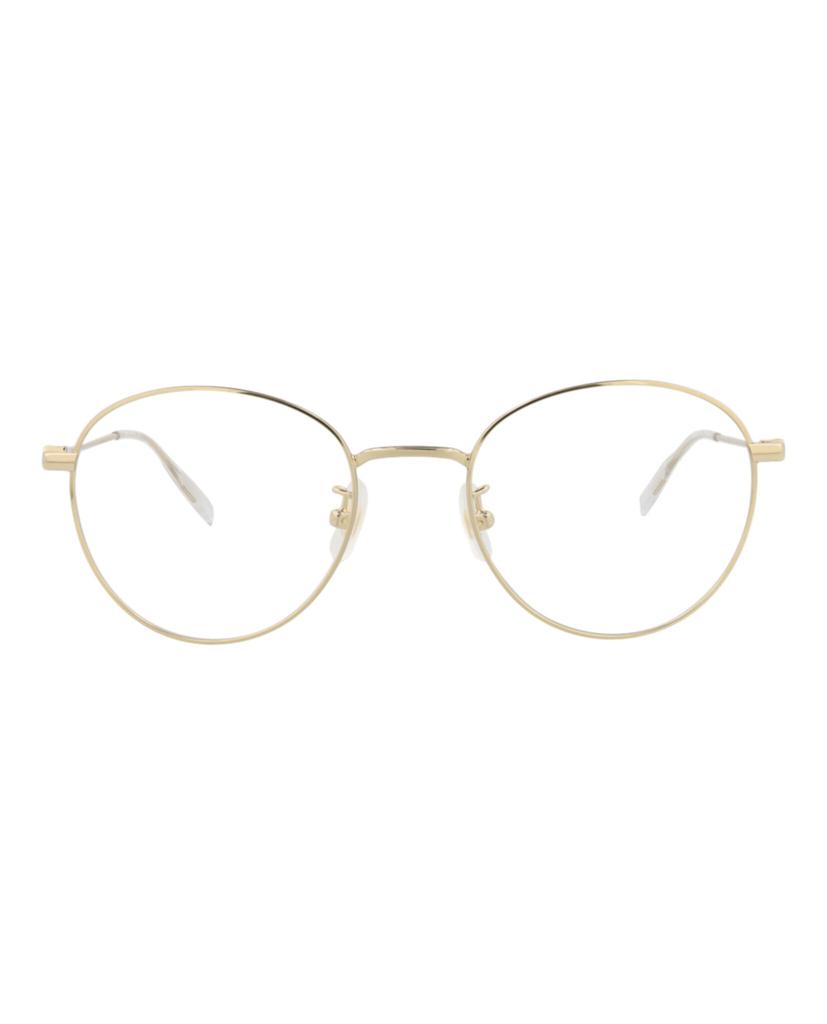 MontBlanc Round-Frame Metal Optical Frames
