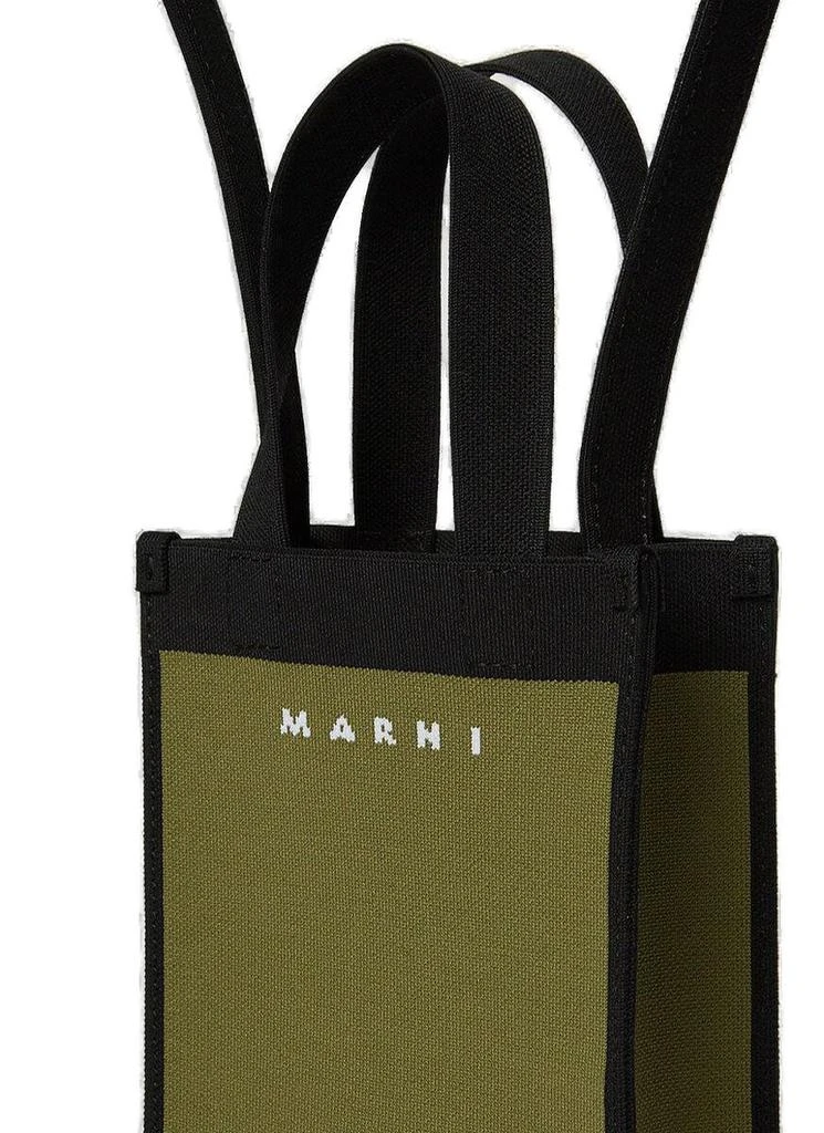 Marni Marni Colour-Block Knitted Tote Bag 3