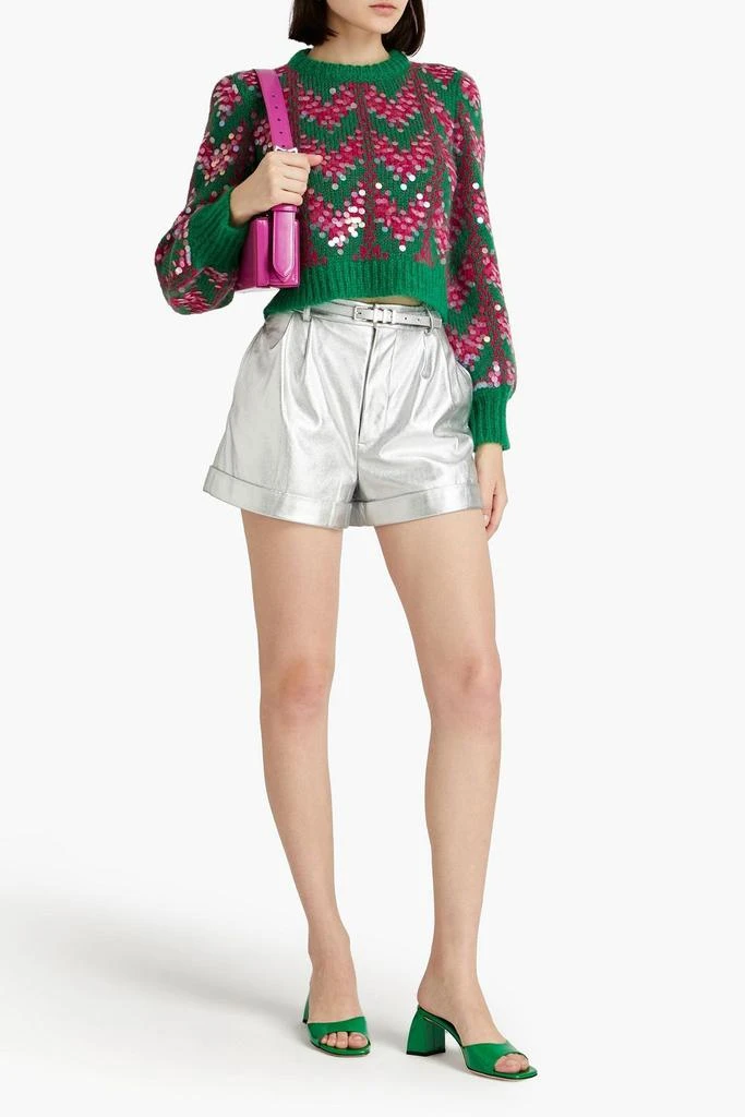 Gucci Sequin-embellished mohair-blend sweater 2