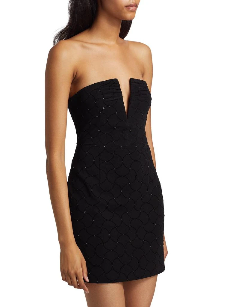 Ramy Brook Boaz Sequined Off-The-Shoulder Minidress 3