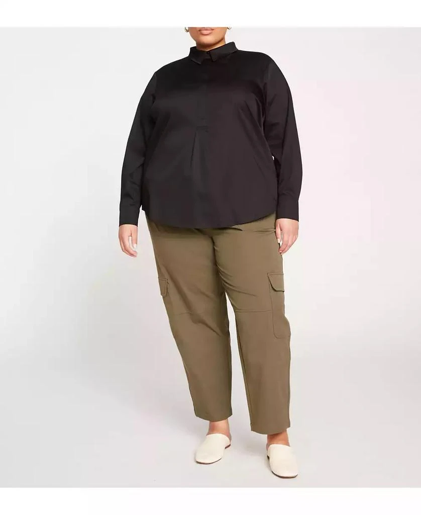 Universal Standard Women
s Karlee Stretch Cotton Twill Cargo Pants 7