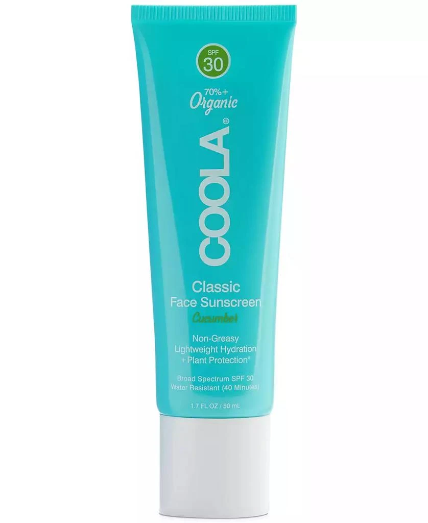 Coola Classic Face Sunscreen Lotion SPF 30 - Cucumber 2