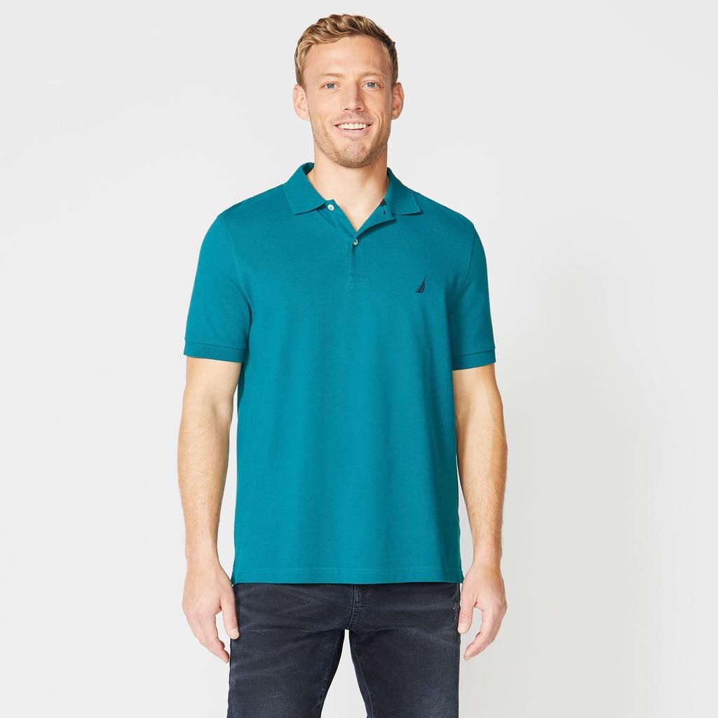 Nautica Mens Classic Fit Deck Polo