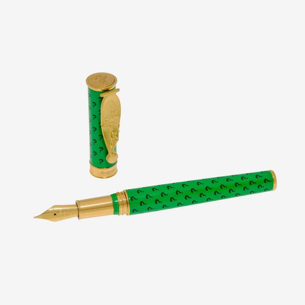 Montegrappa Montegrappa DC Comics Heroes and Villains Riddler Fountain Pen (M) ISDCR3YG 2