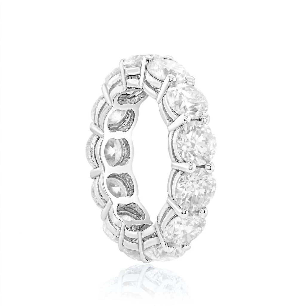 Diana M Jewels Diana M Jewels - Women
s Radiant 6.10 Carat Diamond Eternity Band