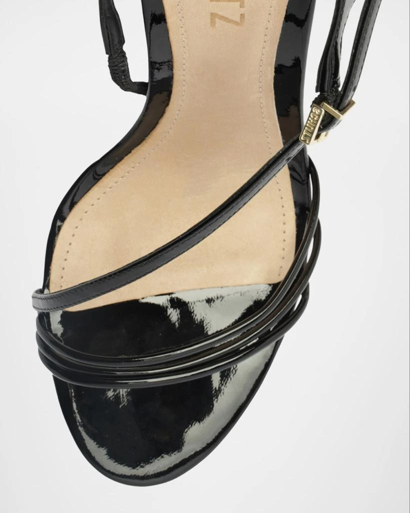 Schutz Inez Strappy Leather Slingback Sandals 4