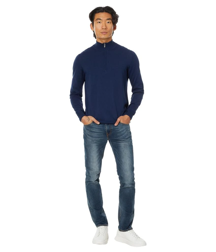 Faherty Movement 1/4 Zip Sweater 4