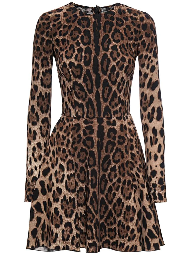 dolce and gabbana raffia mini dress Dolce & Gabbana Elegant Pink Lily Print Sheath Dress