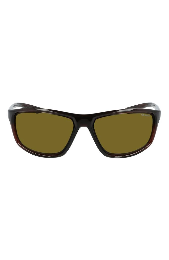 NIKE Adrenaline 66mm Rectangular Sunglasses 1