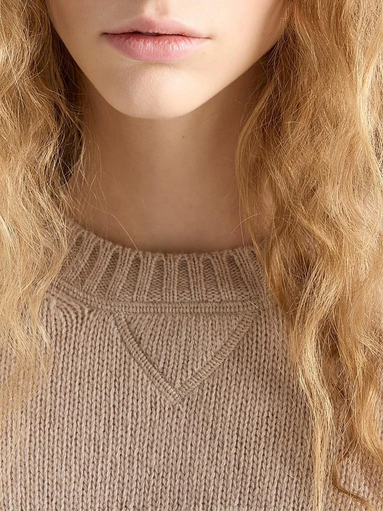 Prada Cashmere and Wool Crew-Neck Sweater 5