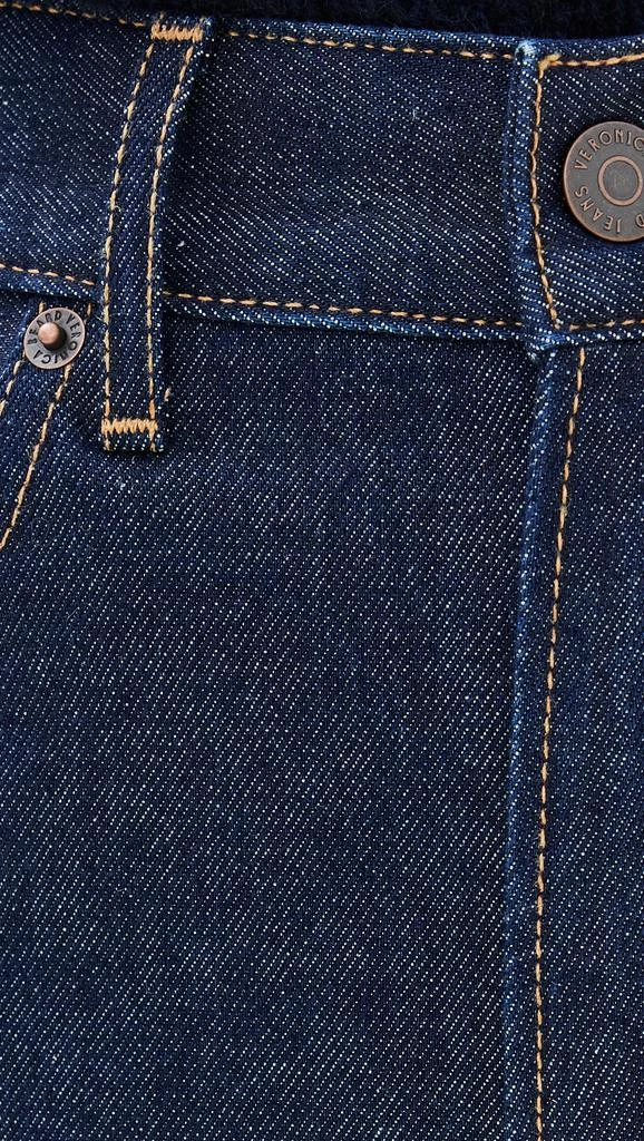 VERONICA BEARD Taylor High Rise Wide Leg Jeans 6