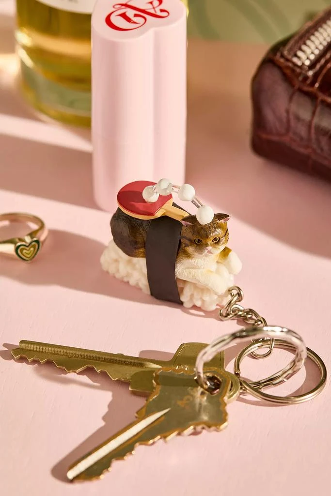 Urban Outfitters Sushi Cat Blind Box Keychain 1