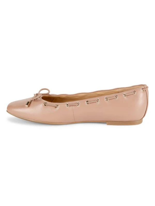 Marc Fisher Letizia Bow Leather Ballet Flats 4