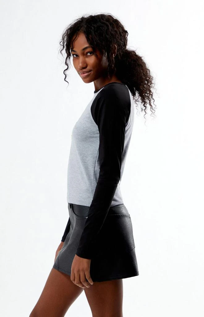 Daisy Street When You Are Mean Bow Long Sleeve T-Shirt 3