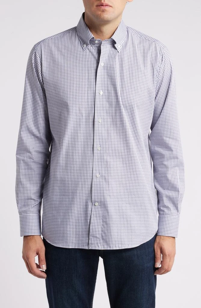 Peter Millar Crown Crafted Check Button-Down Shirt 1