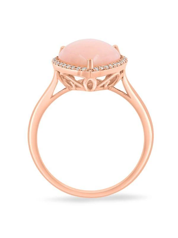 Effy 14K Rose Gold, Opal 
0.10 TCW Diamond Ring 2