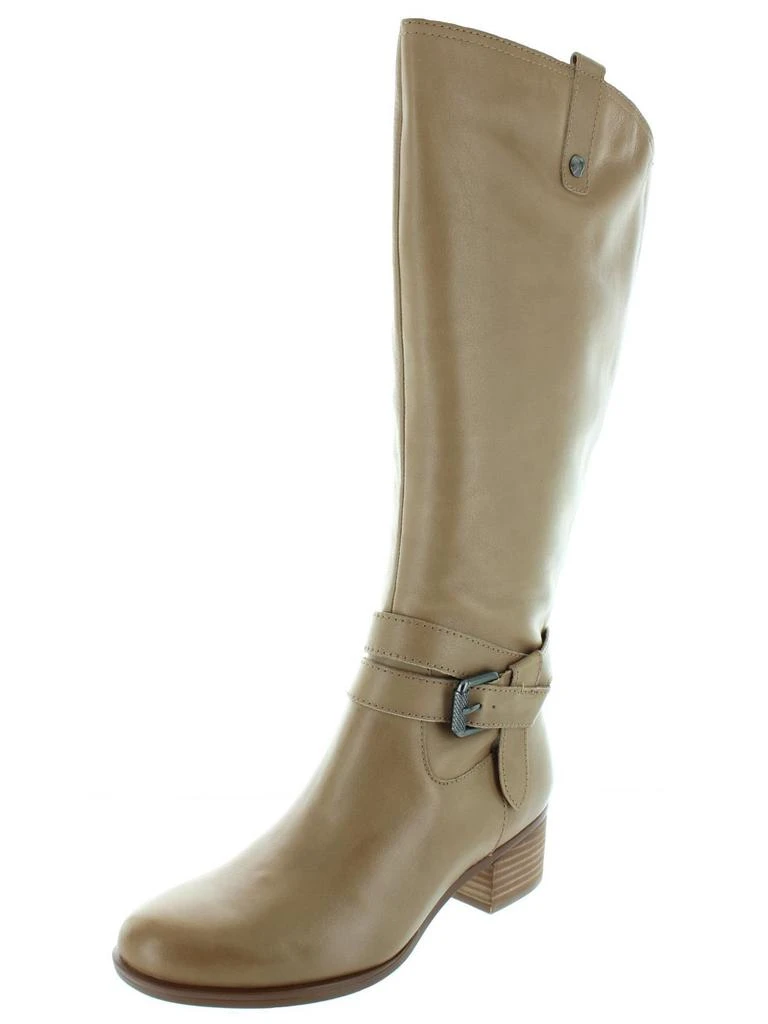 Naturalizer Dev Womens Wide Calf Leather Riding Boots 1