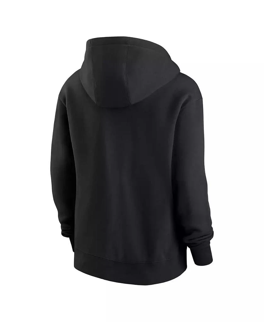NIKE Women's Black West Virginia Mountaineers Coal Never Quits Pullover Hoodie 3