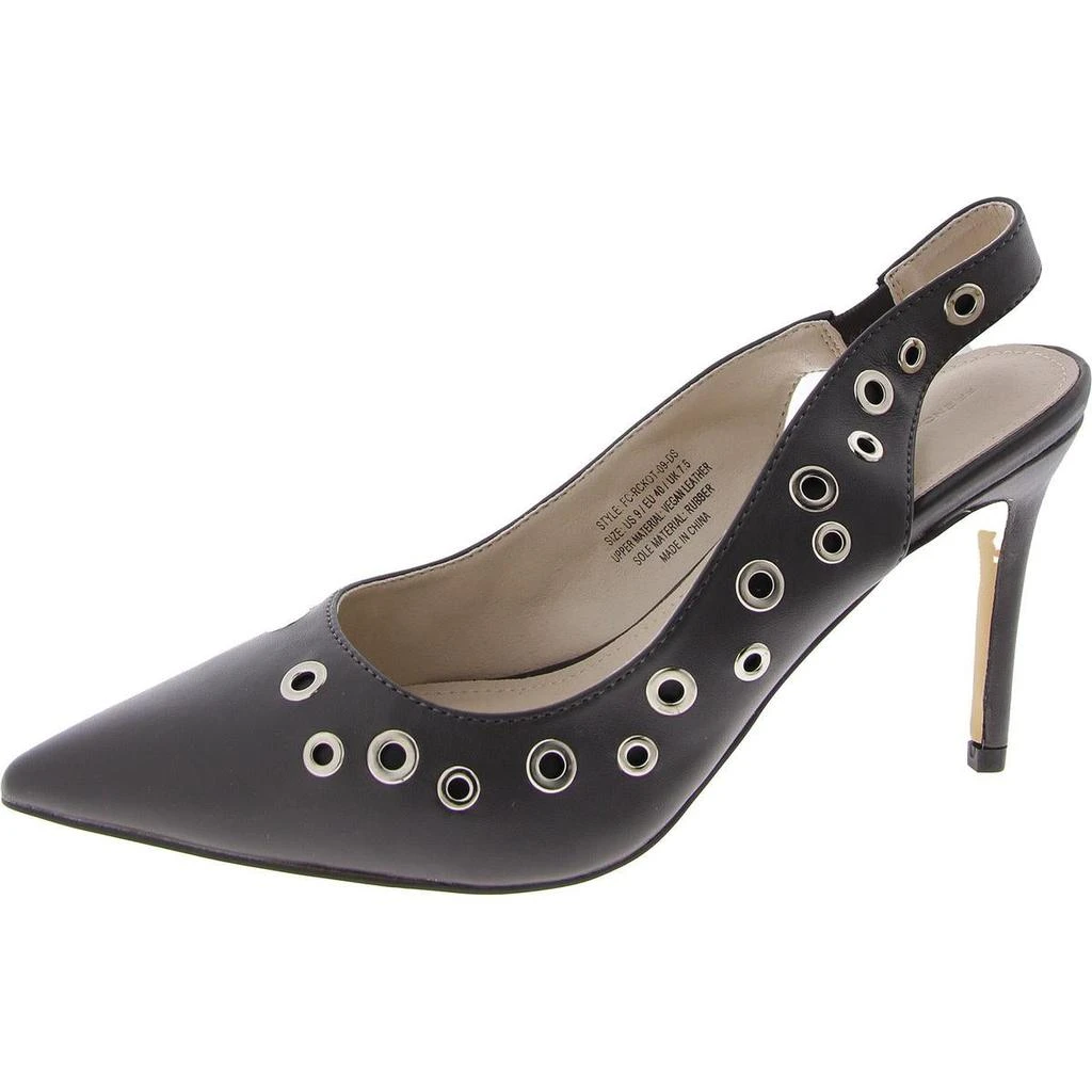 French Connection Womens Slip On Stilettos Slingback Sandals 1